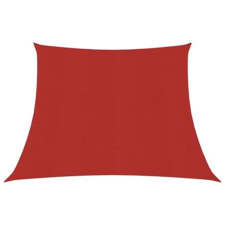 vidaXL Sonnensegel 160 g/m² Rot 4/5x3 m HDPE