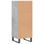 vidaXL Sideboard Betongrau 34,5x32,5x90 cm Holzwerkstoff vidaXL Sideboard Betongrau 34,5x32,5x90 cm Holzwerkstoff