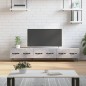 vidaXL TV-Schrank Betongrau 150x36x30 cm Holzwerkstoff vidaXL TV-Schrank Betongrau 150x36x30 cm Holzwerkstoff