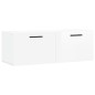vidaXL Wandschrank Hochglanz-Weiß 100x36,5x35 cm Holzwerkstoff vidaXL Wandschrank Hochglanz-Weiß 100x36,5x35 cm Holzwerkstoff