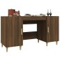 vidaXL Schreibtisch Braun Eichen-Optik 140x50x75 cm Holzwerkstoff vidaXL Schreibtisch Braun Eichen-Optik 140x50x75 cm Holzwerkstoff