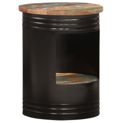 vidaXL Couchtisch 43x55 cm Altholz Massiv