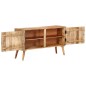 vidaXL Sideboard Mango Massivholz 110x30x60 cm vidaXL Sideboard Mango Massivholz 110x30x60 cm