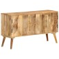 vidaXL Sideboard Mango Massivholz 110x30x60 cm vidaXL Sideboard Mango Massivholz 110x30x60 cm