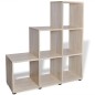 vidaXL Treppenregal Bücherregal 107 cm Eichefarben vidaXL Treppenregal Bücherregal 107 cm Eichefarben