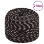 vidaXL Bootsseil Schwarz 8 mm 250 m Polypropylen vidaXL Bootsseil Schwarz 8 mm 250 m Polypropylen