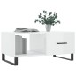 vidaXL Couchtisch Hochglanz-Weiß 90x50x40 cm Holzwerkstoff vidaXL Couchtisch Hochglanz-Weiß 90x50x40 cm Holzwerkstoff