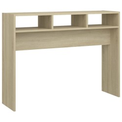 vidaXL Konsolentisch Sonoma-Eiche 105x30x80 cm Holzwerkstoff
