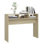 vidaXL Konsolentisch Sonoma-Eiche 105x30x80 cm Holzwerkstoff vidaXL Konsolentisch Sonoma-Eiche 105x30x80 cm Holzwerkstoff
