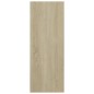 vidaXL Konsolentisch Sonoma-Eiche 105x30x80 cm Holzwerkstoff vidaXL Konsolentisch Sonoma-Eiche 105x30x80 cm Holzwerkstoff