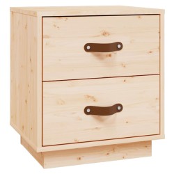 vidaXL Nachttisch 40x34x45 cm Massivholz Kiefer