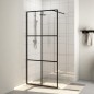 vidaXL Duschwand für Begehbare Dusche mit Klarem ESG Glas 100x195 cm vidaXL Duschwand für Begehbare Dusche mit Klarem ESG Glas 100x195 cm