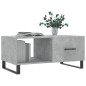 vidaXL Couchtisch Betongrau 90x50x40 cm Holzwerkstoff vidaXL Couchtisch Betongrau 90x50x40 cm Holzwerkstoff