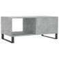 vidaXL Couchtisch Betongrau 90x50x40 cm Holzwerkstoff vidaXL Couchtisch Betongrau 90x50x40 cm Holzwerkstoff