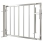 vidaXL Gartentor 100x75 cm Edelstahl vidaXL Gartentor 100x75 cm Edelstahl