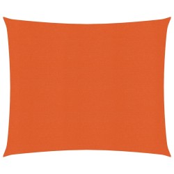 vidaXL Sonnensegel 160 g/m² Orange 3,6x3,6 m HDPE