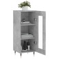 vidaXL Sideboard Betongrau 34,5x34x90 cm Holzwerkstoff vidaXL Sideboard Betongrau 34,5x34x90 cm Holzwerkstoff