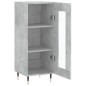 vidaXL Sideboard Betongrau 34,5x34x90 cm Holzwerkstoff vidaXL Sideboard Betongrau 34,5x34x90 cm Holzwerkstoff