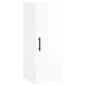 vidaXL Wandschrank Hochglanz-Weiß 34,5x34x90 cm vidaXL Wandschrank Hochglanz-Weiß 34,5x34x90 cm