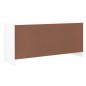 vidaXL Schuhbank ALTA Weiß 100x35x45 cm Massivholz Kiefer vidaXL Schuhbank ALTA Weiß 100x35x45 cm Massivholz Kiefer