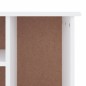 vidaXL Schuhbank ALTA Weiß 100x35x45 cm Massivholz Kiefer vidaXL Schuhbank ALTA Weiß 100x35x45 cm Massivholz Kiefer