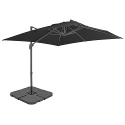 vidaXL Sonnenschirm mit Schirmständer Anthrazit