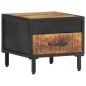 vidaXL Nachttisch 40x40x35 cm Raues Mangoholz vidaXL Nachttisch 40x40x35 cm Raues Mangoholz