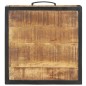 vidaXL Nachttisch 40x40x35 cm Raues Mangoholz vidaXL Nachttisch 40x40x35 cm Raues Mangoholz