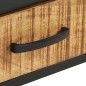 vidaXL Nachttisch 40x40x35 cm Raues Mangoholz vidaXL Nachttisch 40x40x35 cm Raues Mangoholz