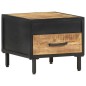 vidaXL Nachttisch 40x40x35 cm Raues Mangoholz vidaXL Nachttisch 40x40x35 cm Raues Mangoholz