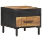 vidaXL Nachttisch 40x40x35 cm Raues Mangoholz vidaXL Nachttisch 40x40x35 cm Raues Mangoholz