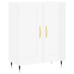 vidaXL Sideboard Hochglanz-Weiß 69,5x34x90 cm Holzwerkstoff