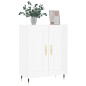 vidaXL Sideboard Hochglanz-Weiß 69,5x34x90 cm Holzwerkstoff vidaXL Sideboard Hochglanz-Weiß 69,5x34x90 cm Holzwerkstoff