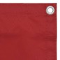 vidaXL Balkon-Sichtschutz Rot 90x400 cm Oxford-Gewebe vidaXL Balkon-Sichtschutz Rot 90x400 cm Oxford-Gewebe