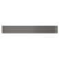 vidaXL Hochbeet Pulverbeschichteter Stahl 512x80x68 cm Grau vidaXL Hochbeet Pulverbeschichteter Stahl 512x80x68 cm Grau