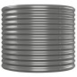 vidaXL Hochbeet Pulverbeschichteter Stahl 512x80x68 cm Grau vidaXL Hochbeet Pulverbeschichteter Stahl 512x80x68 cm Grau
