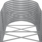 vidaXL Hochbeet Pulverbeschichteter Stahl 512x80x68 cm Grau vidaXL Hochbeet Pulverbeschichteter Stahl 512x80x68 cm Grau