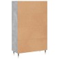 vidaXL Highboard Betongrau 69,5x31x115 cm Holzwerkstoff vidaXL Highboard Betongrau 69,5x31x115 cm Holzwerkstoff