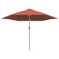 vidaXL Ersatzbezug für Sonnenschirm Terracotta-Rot 300 cm vidaXL Ersatzbezug für Sonnenschirm Terracotta-Rot 300 cm