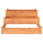 vidaXL Hochbeet Braun 120x120x56 cm Massivholz Tanne vidaXL Hochbeet Braun 120x120x56 cm Massivholz Tanne