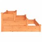 vidaXL Hochbeet Braun 120x120x56 cm Massivholz Tanne vidaXL Hochbeet Braun 120x120x56 cm Massivholz Tanne