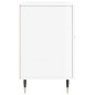 vidaXL Sideboard Hochglanz-Weiß 100x36x60 cm Holzwerkstoff vidaXL Sideboard Hochglanz-Weiß 100x36x60 cm Holzwerkstoff