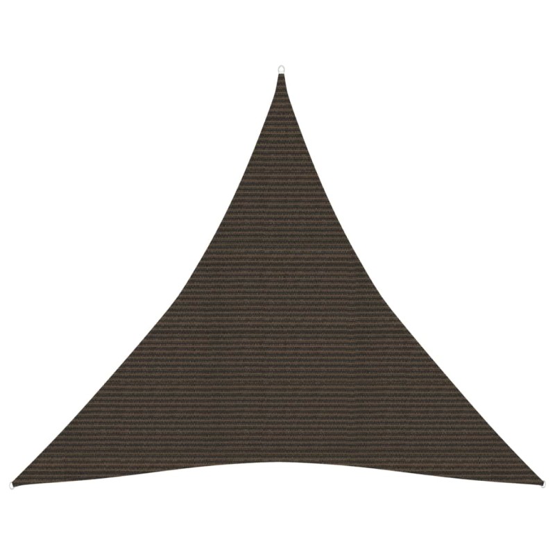 vidaXL Sonnensegel 160 g/m² Braun 5x5x5 m HDPE vidaXL Sonnensegel 160 g/m² Braun 5x5x5 m HDPE