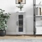 vidaXL Sideboard Betongrau 34,5x34x90 cm Holzwerkstoff vidaXL Sideboard Betongrau 34,5x34x90 cm Holzwerkstoff