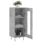 vidaXL Sideboard Betongrau 34,5x34x90 cm Holzwerkstoff vidaXL Sideboard Betongrau 34,5x34x90 cm Holzwerkstoff