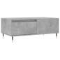 vidaXL Couchtisch Betongrau 90x50x36,5 cm Holzwerkstoff vidaXL Couchtisch Betongrau 90x50x36,5 cm Holzwerkstoff