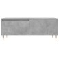 vidaXL Couchtisch Betongrau 90x50x36,5 cm Holzwerkstoff vidaXL Couchtisch Betongrau 90x50x36,5 cm Holzwerkstoff