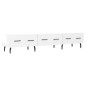 vidaXL TV-Schrank Hochglanz-Weiß 150x36x30 cm Holzwerkstoff vidaXL TV-Schrank Hochglanz-Weiß 150x36x30 cm Holzwerkstoff