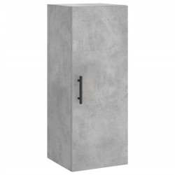 vidaXL Wandschrank Betongrau 34,5x34x90 cm