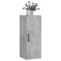 vidaXL Wandschrank Betongrau 34,5x34x90 cm vidaXL Wandschrank Betongrau 34,5x34x90 cm